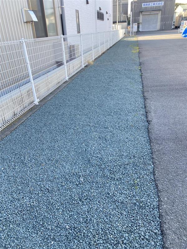 施工4年経過！グラベルフィックス×輝緑岩のメンテナンス報告